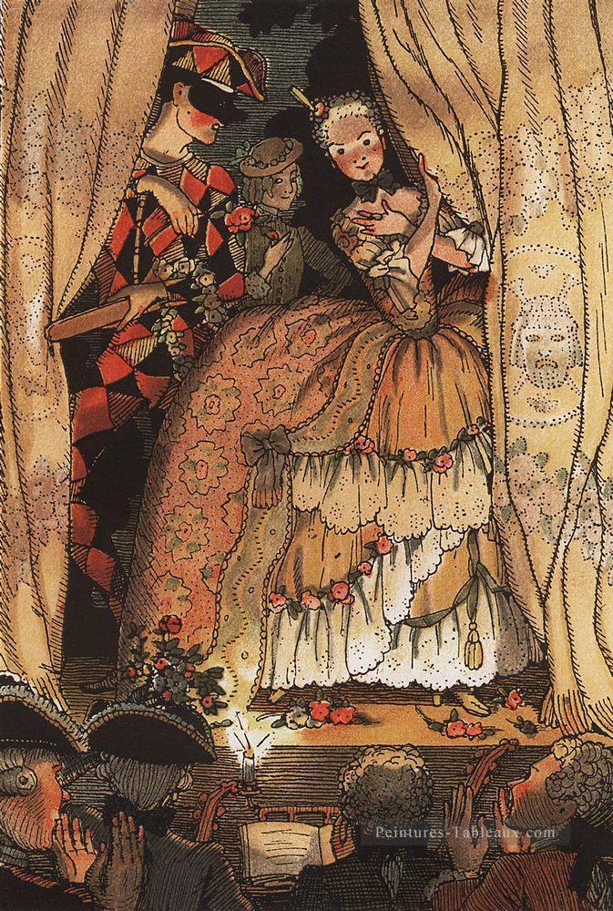 livre de l’illustration marquise 1 Konstantin Somov Peintures à l'huile